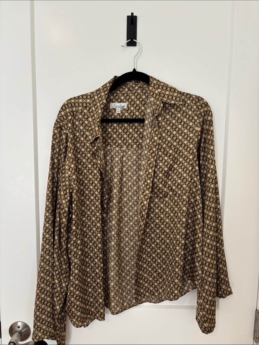 Lacademie silk shirt